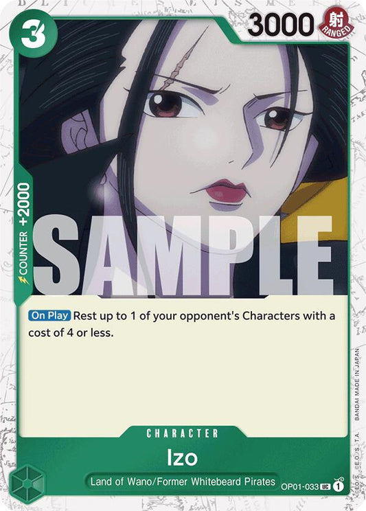 Izo (OP01-033) (Jolly Roger Foil) (OP01-033) [Premium Booster -The Best-]