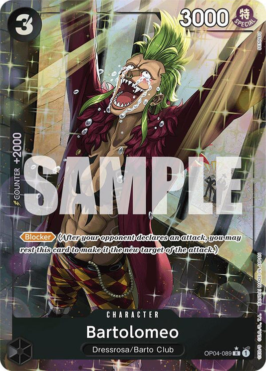 Bartolomeo (OP04-089) (Alternate Art) (OP04-089) [Premium Booster -The Best-]