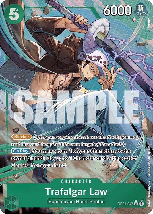 Trafalgar Law (OP01-047) (Alternate Art) (OP01-047) [Premium Booster -The Best-]