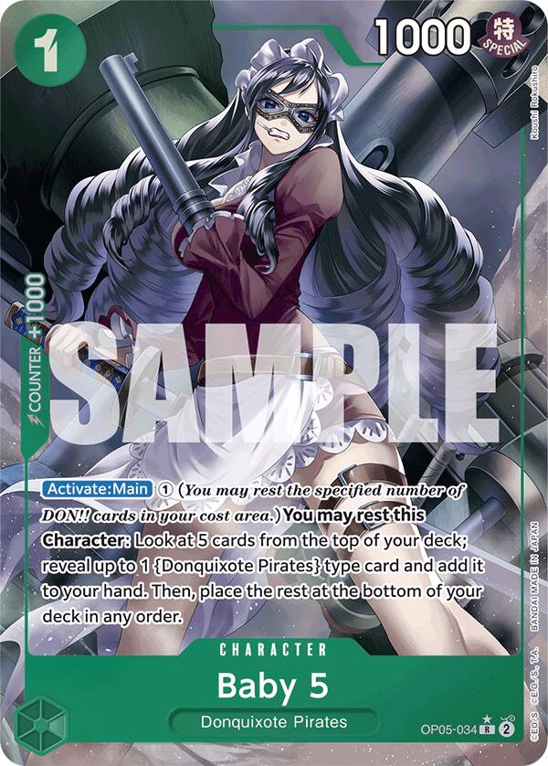 Baby 5 (OP05-034) (Full Art) (OP05-034) [Premium Booster -The Best-]
