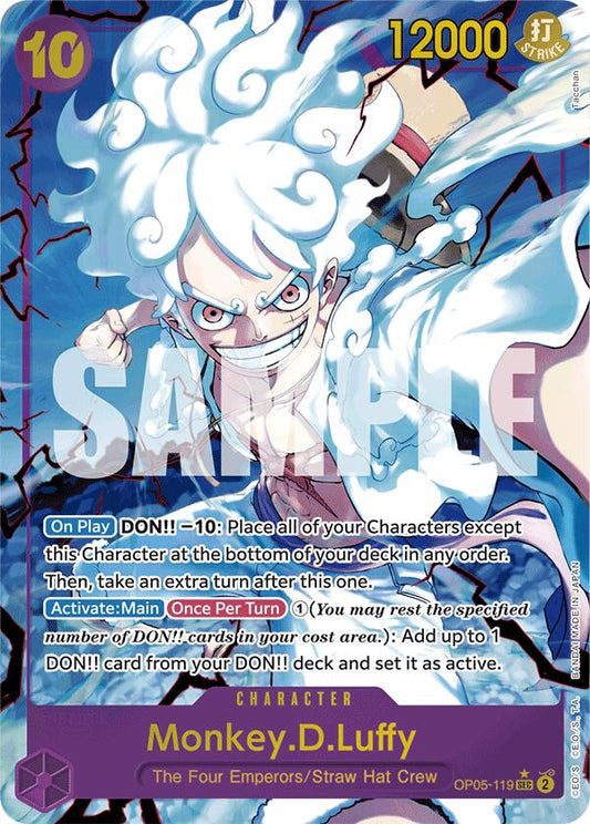 Monkey.D.Luffy (OP05-119) (Alternate Art) (OP05-119) [Premium Booster -The Best-]