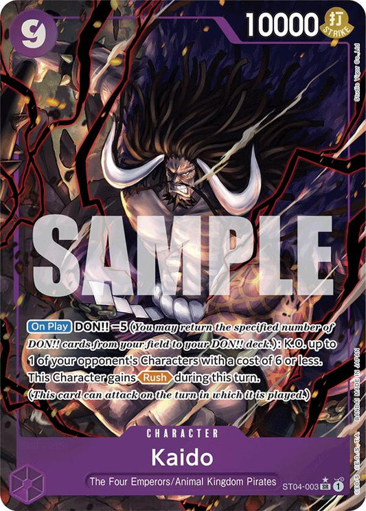 Kaido (ST04-003) (Alternate Art) (ST04-003) [Premium Booster -The Best-]