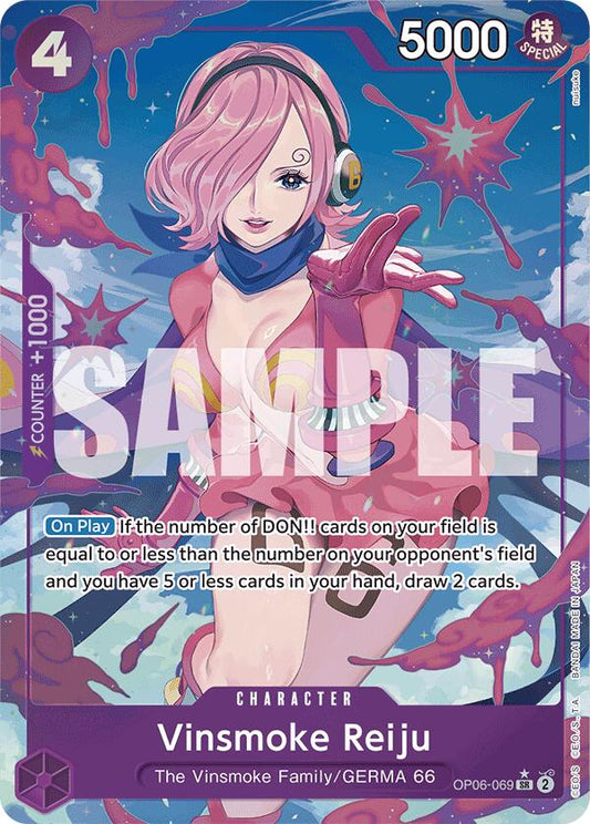 Vinsmoke Reiju (OP06-069) (Alternate Art) (OP06-069) [Premium Booster -The Best-]
