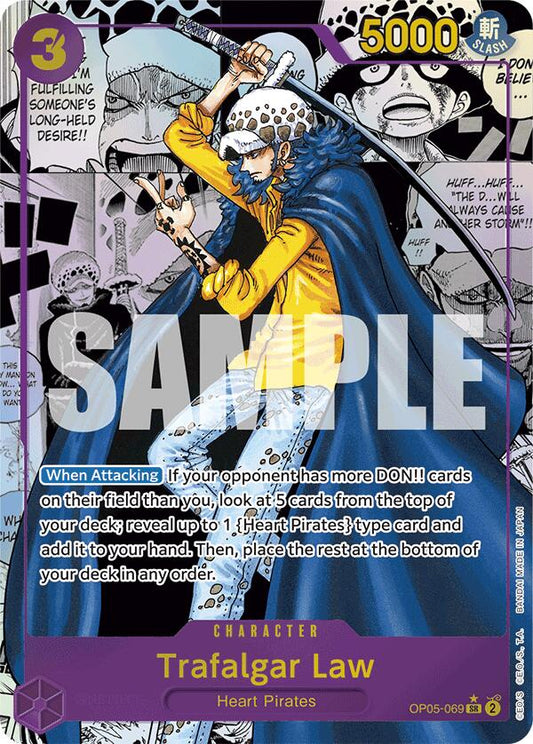 Trafalgar Law (OP05-069) (Manga) (OP05-069) [Premium Booster -The Best-]