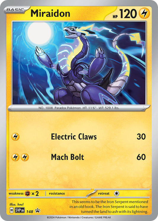 Miraidon - 148 (148) [SV: Scarlet & Violet Promo Cards]