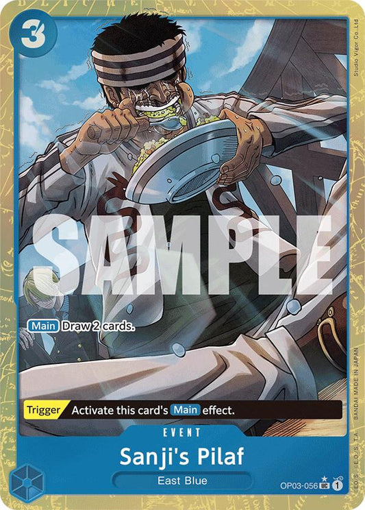 Sanji's Pilaf (Alternate Art) (OP03-056) [Premium Booster -The Best-]