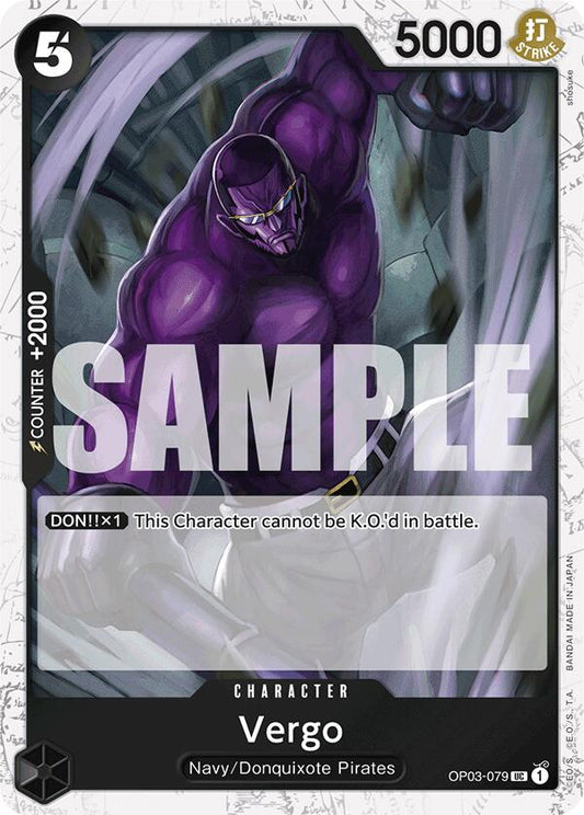 Vergo (Jolly Roger Foil) (OP03-079) [Premium Booster -The Best-]