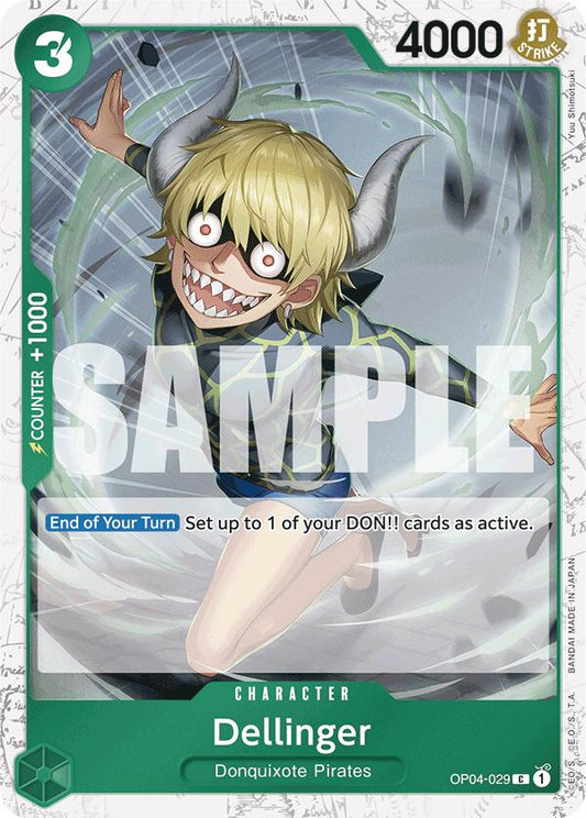 Dellinger (Jolly Roger Foil) (OP04-029) [Premium Booster -The Best-]