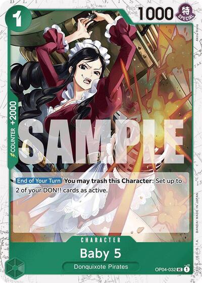 Baby 5 (OP04-032) (Jolly Roger Foil) (OP04-032) [Premium Booster -The Best-]