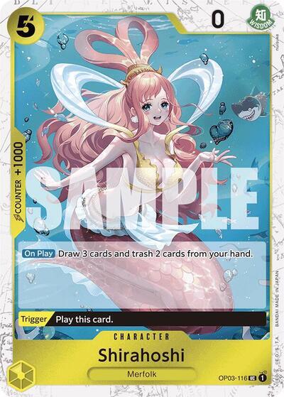 Shirahoshi (OP03-116) (Jolly Roger Foil) (OP03-116) [Premium Booster -The Best-]