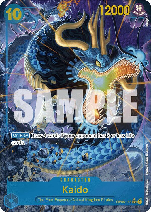 Kaido (OP05-118) (Alternate Art) (OP05-118) [Premium Booster -The Best-]
