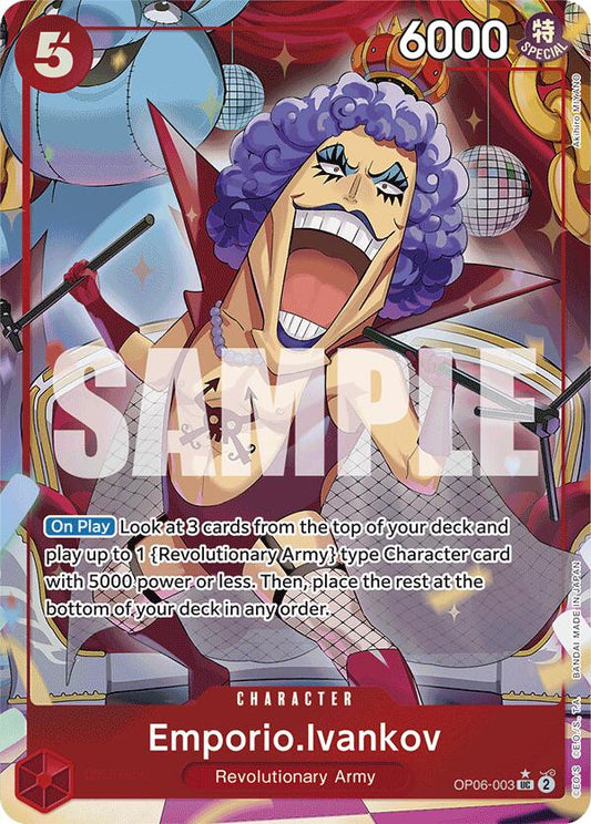 Emporio.Ivankov (Full Art) (OP06-003) [Premium Booster -The Best-]