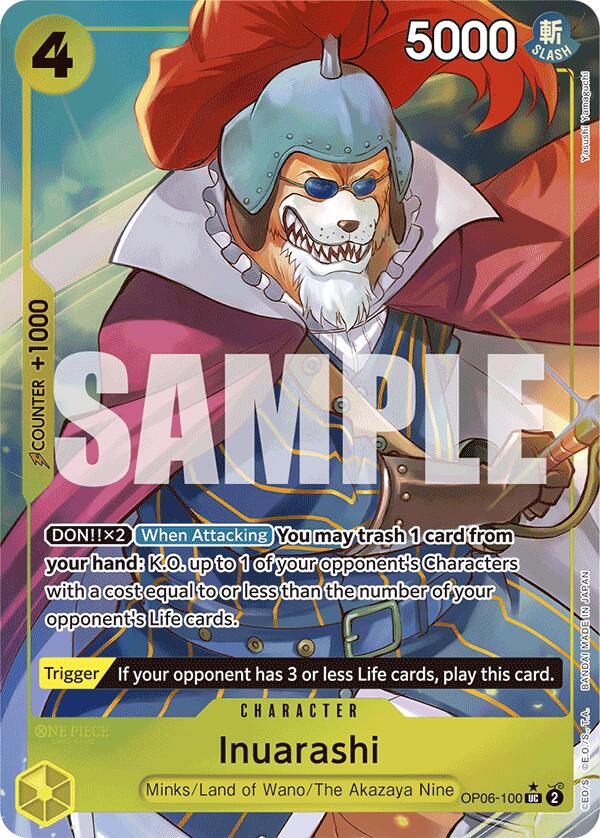 Inuarashi (Full Art) (OP06-100) [Premium Booster -The Best-]