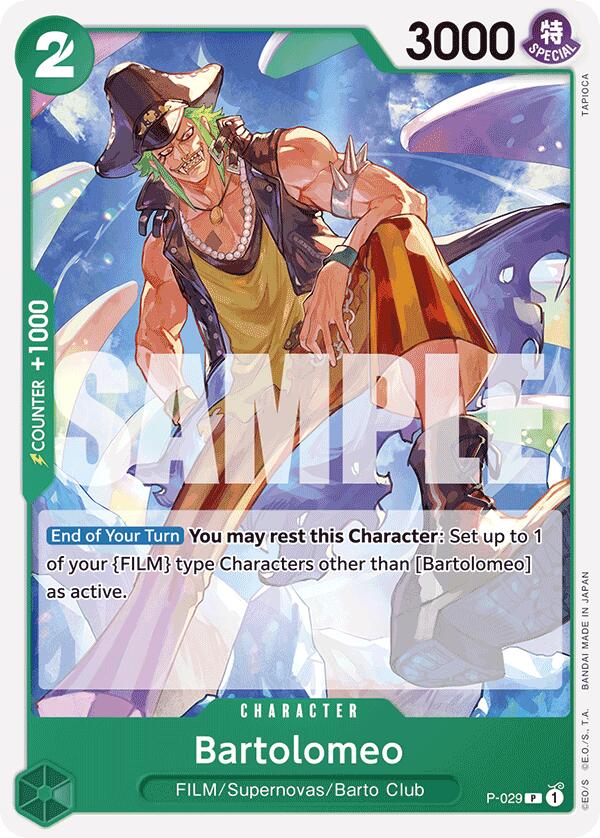 Bartolomeo (P-029) (Reprint) (P-029) [Premium Booster -The Best-]