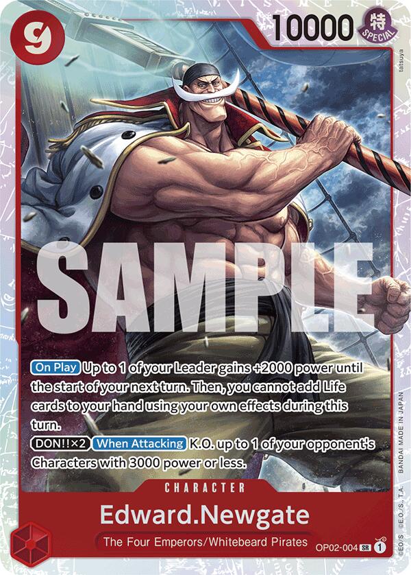 Edward.Newgate (Reprint) (OP02-004) [Premium Booster -The Best-]