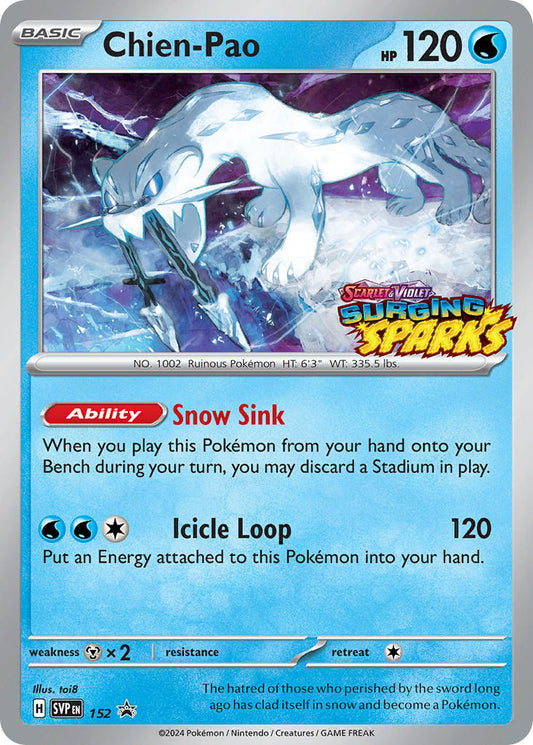Chien-Pao - 152 (152) [SV: Scarlet & Violet Promo Cards]