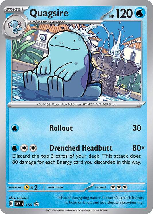 Quagsire - 156 (156) [SV: Scarlet & Violet Promo Cards]
