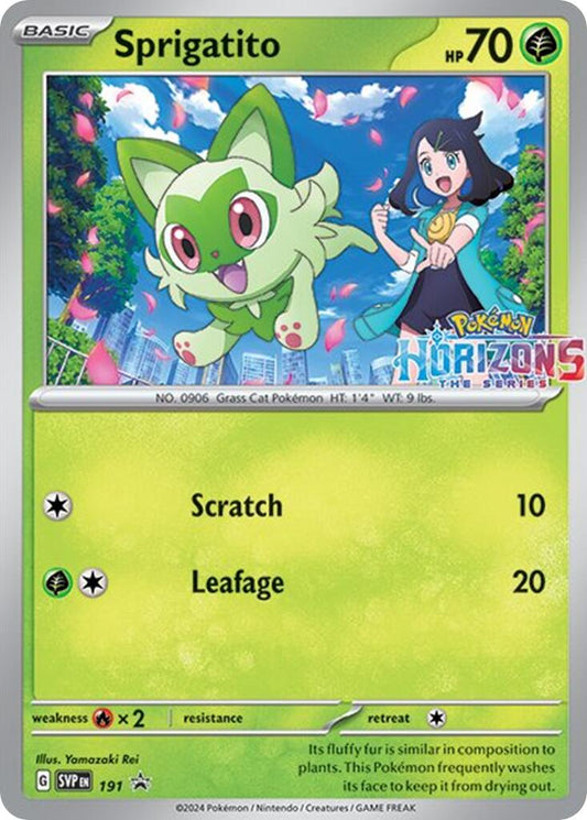 Sprigatito - 191 (191) [SV: Scarlet & Violet Promo Cards]
