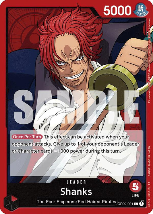 Shanks (OP09-001) [Emperors in the New World]