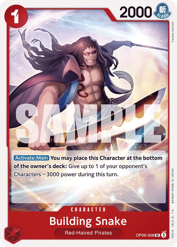Building Snake (OP09-008) [Emperors in the New World]