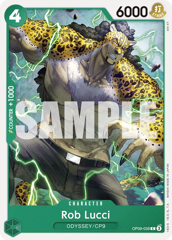 Rob Lucci (OP09-038) [Emperors in the New World]