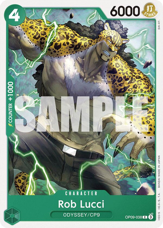Rob Lucci (OP09-038) [Emperors in the New World]