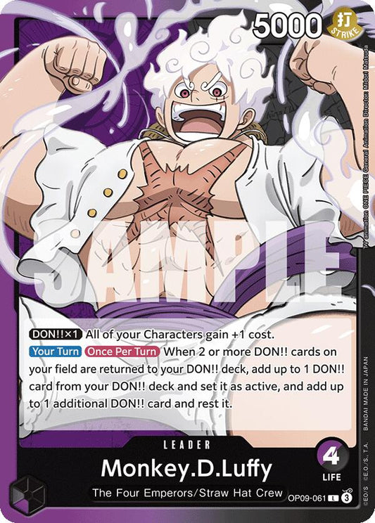 Monkey.D.Luffy (OP09-061) [Emperors in the New World]