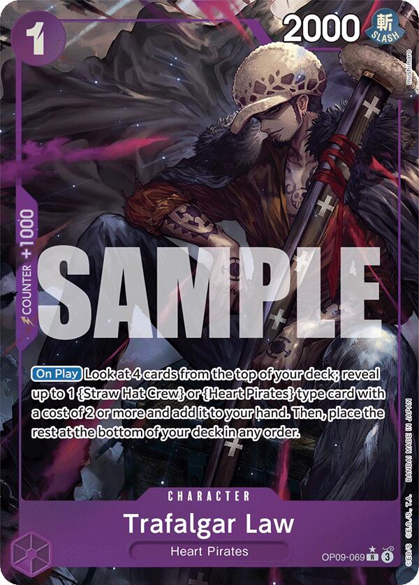 Trafalgar Law (069) (Parallel) (OP09-069) [Emperors in the New World]