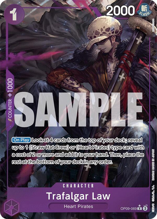 Trafalgar Law (069) (Parallel) (OP09-069) [Emperors in the New World]
