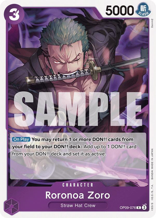 Roronoa Zoro (OP09-076) [Emperors in the New World]