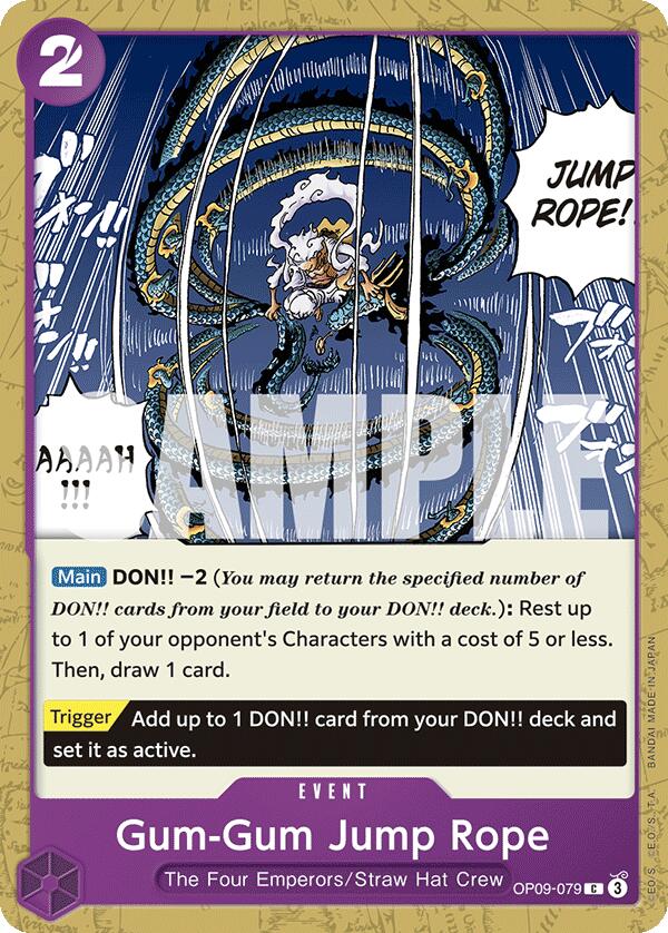 Gum-Gum Jump Rope (OP09-079) [Emperors in the New World]