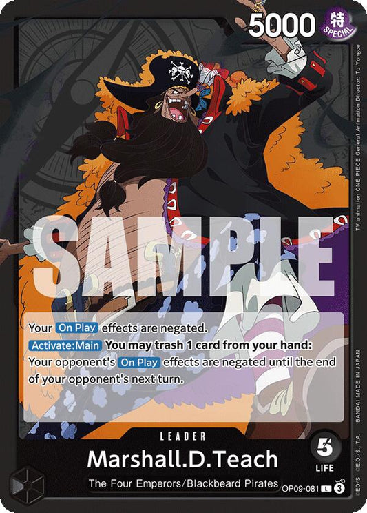 Marshall.D.Teach (OP09-081) [Emperors in the New World]
