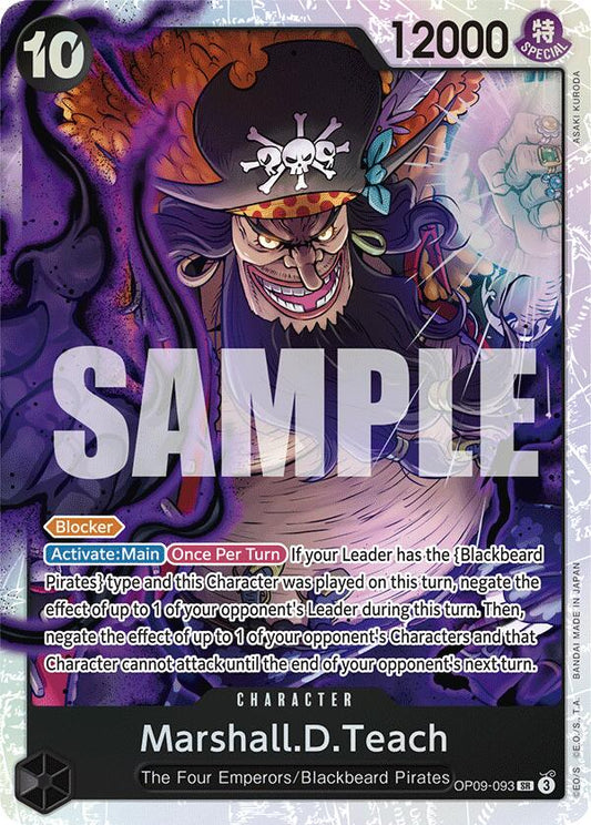 Marshall.D.Teach (OP09-093) [Emperors in the New World]