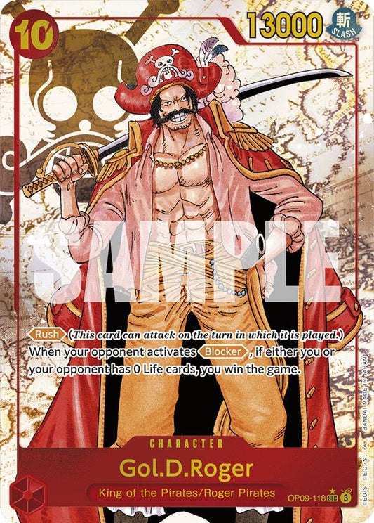 Gol.D.Roger (Alternate Art) (OP09-118) [Emperors in the New World]