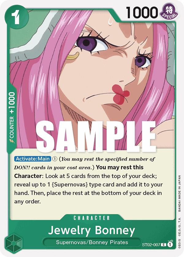 Jewelry Bonney (ST02-007) [Revision Pack Cards]
