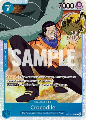 Crocodile (OP01-067) [Romance Dawn]