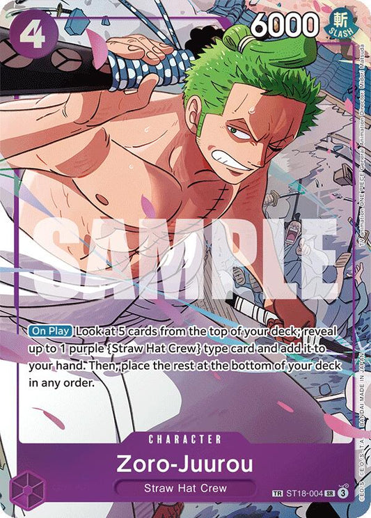 Zoro-Juurou (ST18-004) [Emperors in the New World]