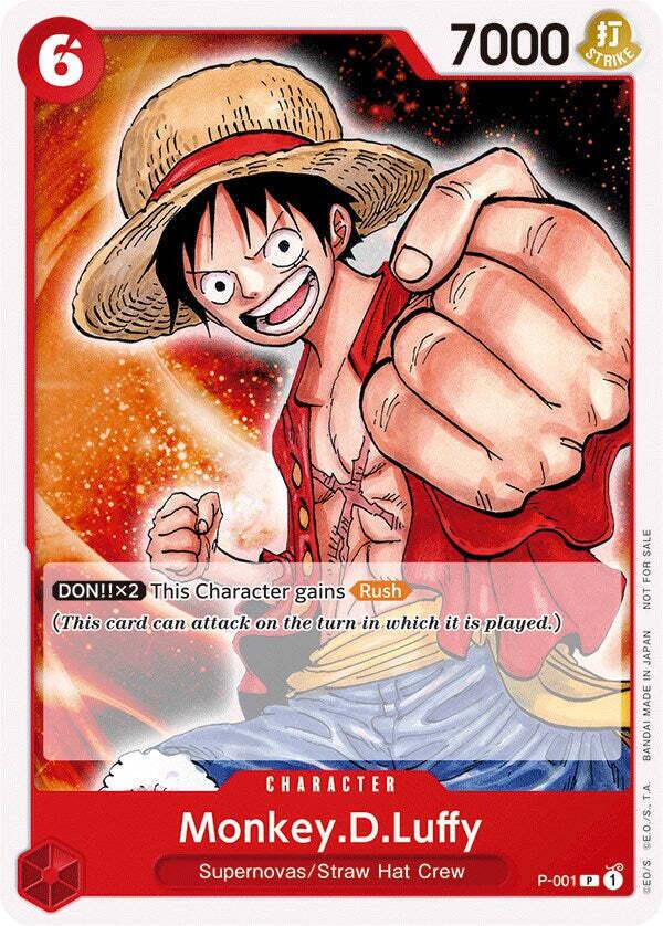 Monkey.D.Luffy (P-001) [One Piece Demo Deck Cards]