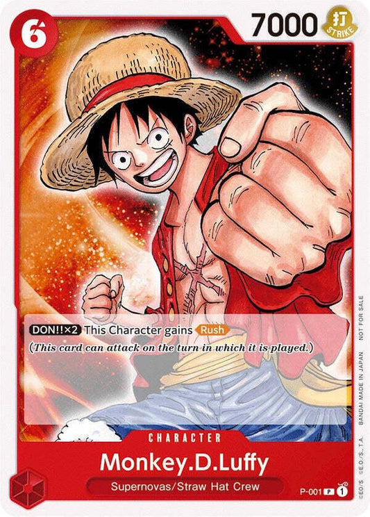Monkey.D.Luffy (P-001) [One Piece Demo Deck Cards]