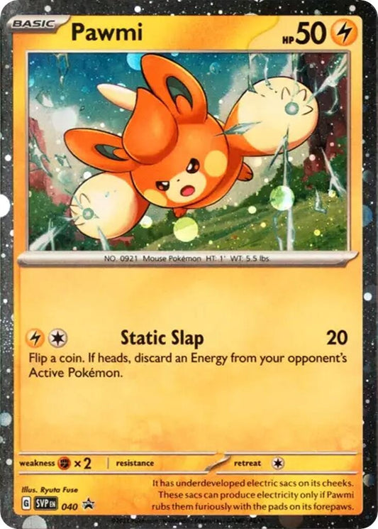 Pawmi - 040 (Cosmos Holo) (040) [SV: Scarlet & Violet Promo Cards]