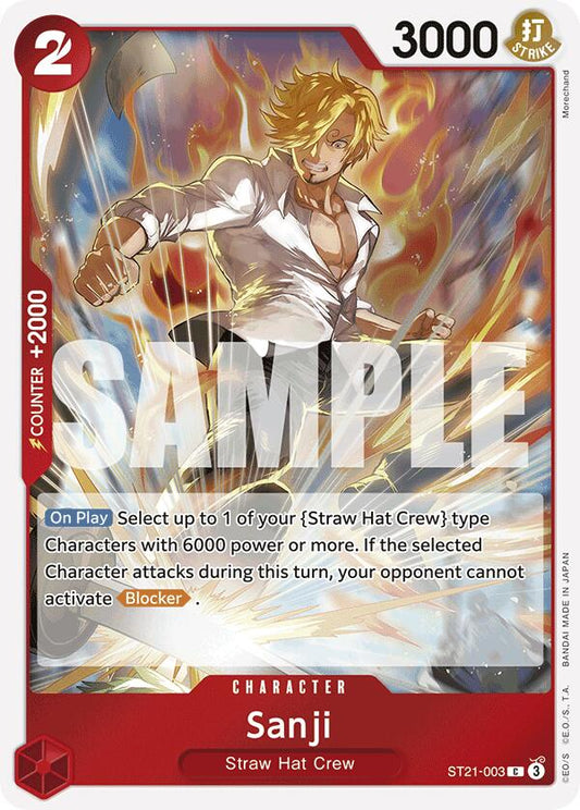 Sanji (ST21-003) [Starter Deck EX: Gear 5]