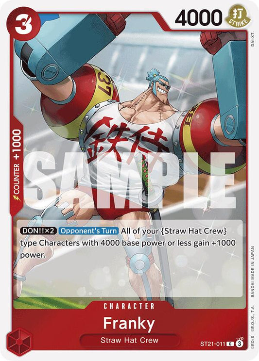 Franky (ST21-011) [Starter Deck EX: Gear 5]