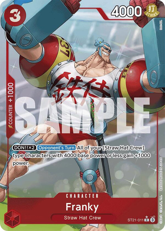Franky (Parallel) (ST21-011) [Starter Deck EX: Gear 5]