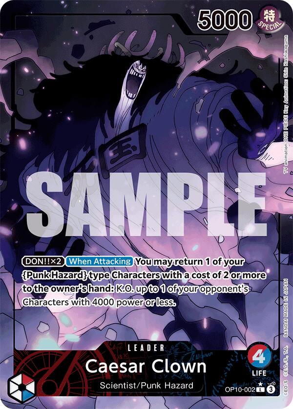 Caesar Clown (002) (Parallel) (OP10-002) [Royal Blood]