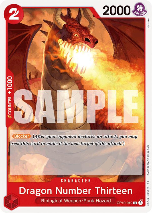 Dragon Number Thirteen (OP10-012) [Royal Blood]