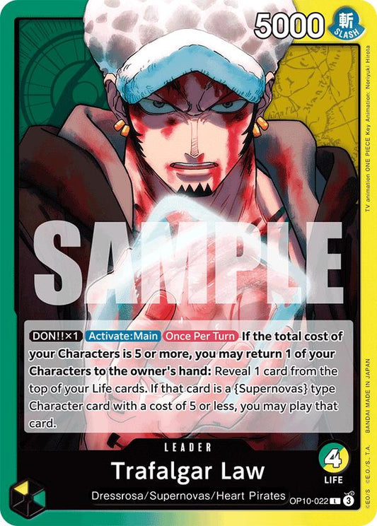 Trafalgar Law (OP10-022) [Royal Blood]