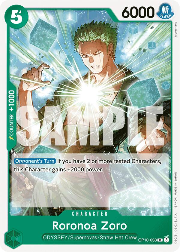 Roronoa Zoro (OP10-038) [Royal Blood]