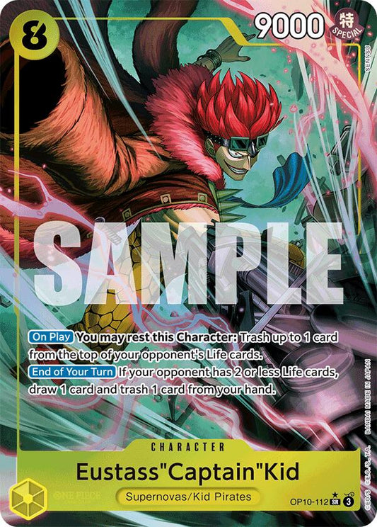 Eustass"Captain"Kid (112) (Parallel) (OP10-112) [Royal Blood]