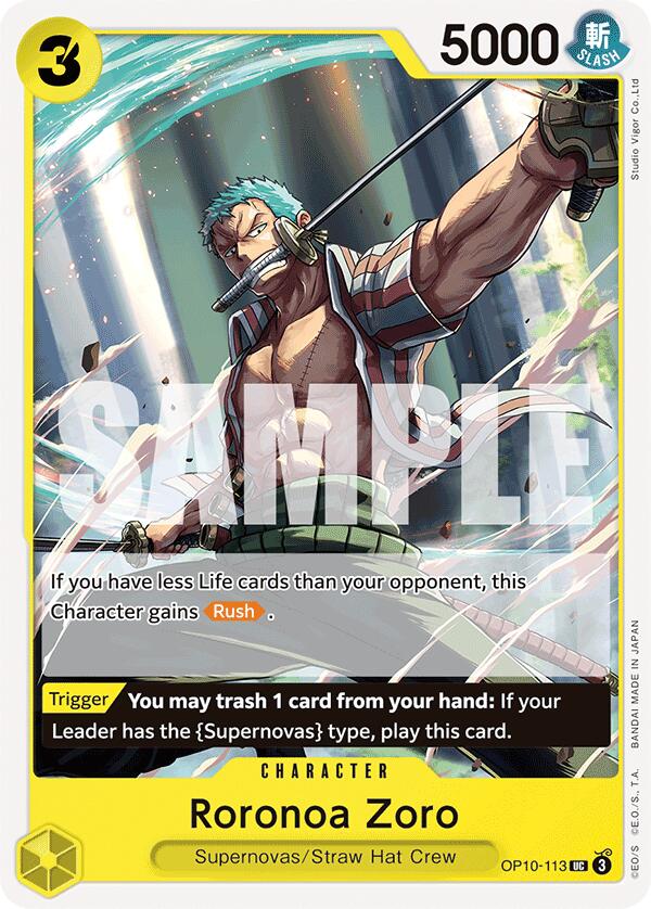 Roronoa Zoro (OP10-113) [Royal Blood]