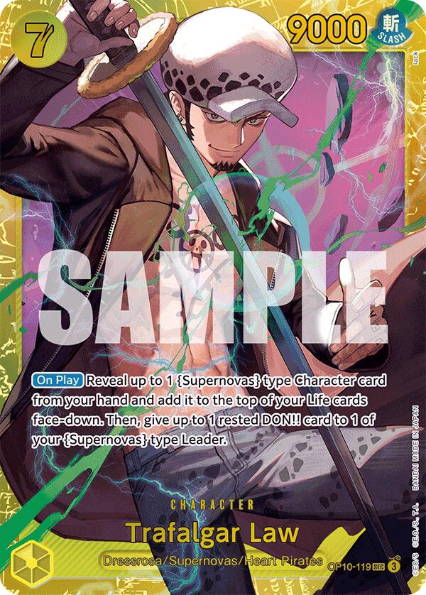Trafalgar Law (OP10-119) [Royal Blood]